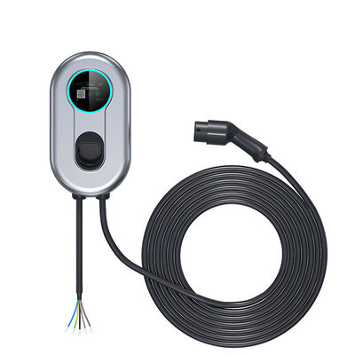Bộ sạc EV Type2 IEC62196 Cắm với phiên bản ứng dụng Trạm sạc Wallbox có màn hình LCD