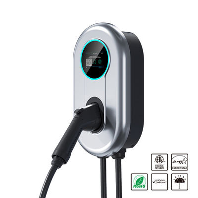 Loại 1 Bộ sạc EV Trạm sạc 40A Bộ sạc xe điện Wallbox Level2 9.6KW có màn hình LCD