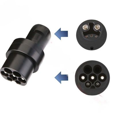 Bộ chuyển đổi sạc Type2 To Tesla 80 Ampe 250V AC cho bộ sạc xe điện Bảo vệ IP55