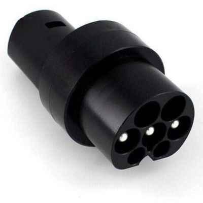 Bộ chuyển đổi sạc Type2 To Tesla 80 Ampe 250V AC cho bộ sạc xe điện Bảo vệ IP55