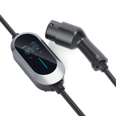 Bộ sạc nhanh điều chỉnh dòng điện tối đa 32A Loại 2 EV, Bộ sạc xe điện di động OEM AC