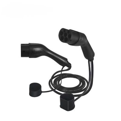 Cáp cọc sạc 16A 3 pha Loại 2 đến Loại 2 EV Cáp sạc ô tô điện 11 Kw di động