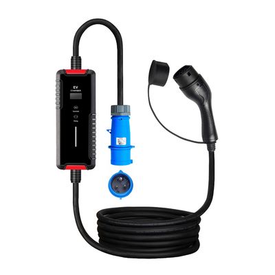 Bộ sạc nhanh AC 16A EV Trạm sạc 3,5kw Loại 2 EV cho gia đình hoặc sử dụng ngoài trời